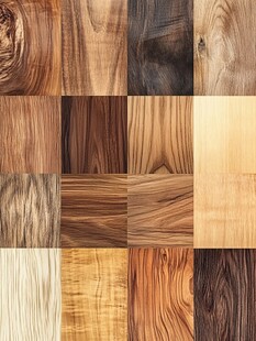 多样木纹材质展示图