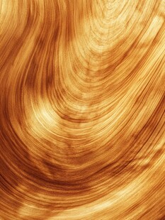 金色柔顺波浪发质纹理