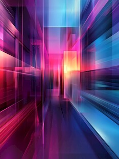 炫彩科技感未来通道