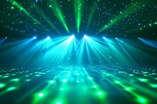 梦幻舞台灯光效果展示