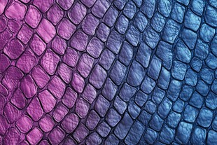 渐变紫蓝蛇皮纹理图案