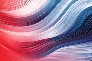 红蓝渐变动感波纹背景图