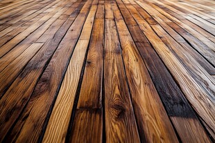 复古木质地板纹理特写