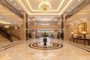 豪华大气的酒店大堂空间