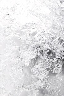 冰花纹理特写