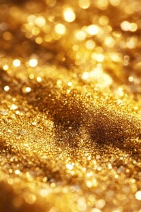 闪耀金色闪光纹理背景