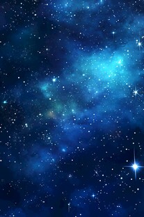 梦幻深邃星空背景图
