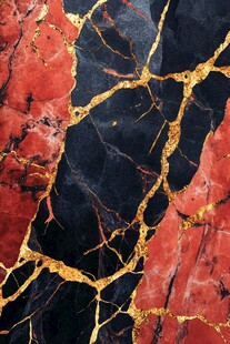 红黑金纹大理石纹理图案