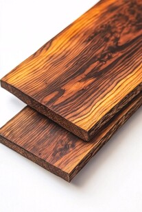 精美木纹木板展示