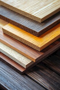 多样木质板材展示