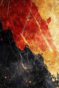 抽象泼墨色彩艺术画面