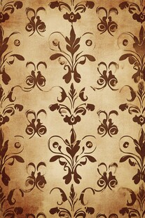 复古欧式花纹墙纸图案