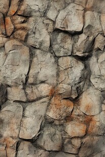 粗糙岩石纹理特写