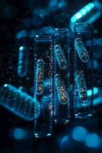 试管中的微观发光世界