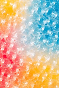 梦幻多彩泡泡背景纹理