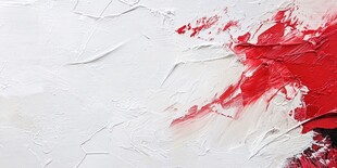 红白碰撞的抽象艺术纹理