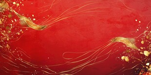 红金交融 奢华流体背景