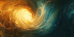绚丽旋涡抽象艺术背景图
