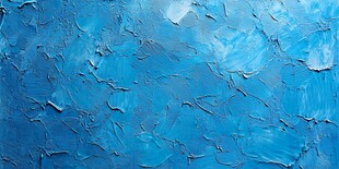 蓝色纹理油画质感背景