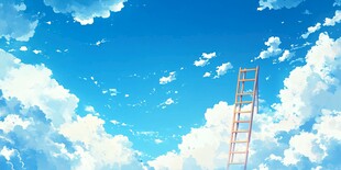 云端天梯 梦幻天空之景