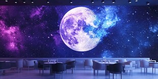 梦幻星空餐厅场景