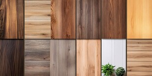 多样木纹板材展示