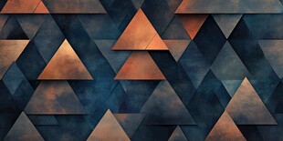 几何三角图案背景纹理
