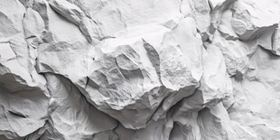 灰白嶙峋岩石纹理特写