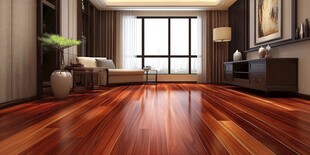 现代简约风格木质客厅空间