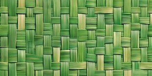 翠绿编织纹理图案背景