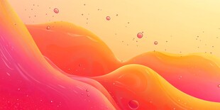 梦幻流体渐变背景图