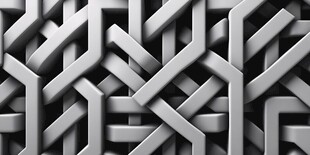 几何交织立体图案背景