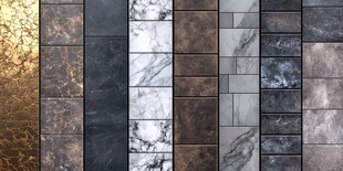 多样瓷砖纹理展示