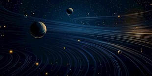 梦幻星际宇宙行星景象