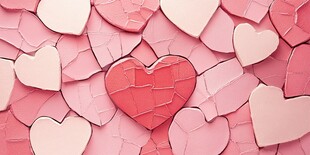 破碎心瓣 爱意的残缺之美