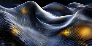 科技感流动波纹抽象背景