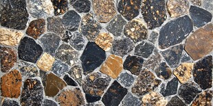 多彩碎石拼接地面纹理