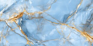 蓝色金丝大理石纹理