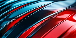 炫彩波纹金属质感图案