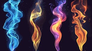 梦幻炫彩火焰特效展示