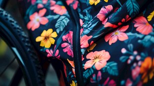 花漾骑行服饰细节展示