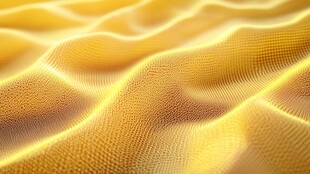 金色波浪纹理抽象背景图