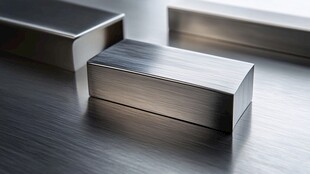 金属长方体摆件