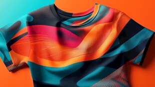 多彩潮流T恤展现个性风采