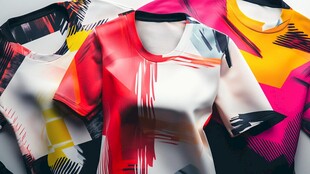 多彩个性印花短袖T恤