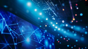 科技感十足的数字网络背景