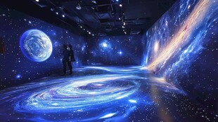 梦幻星空宇宙沉浸式场景