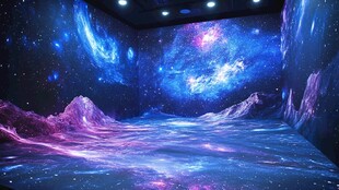 梦幻宇宙星空沉浸式空间