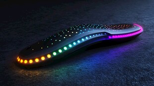 未来感炫彩发光科技设备