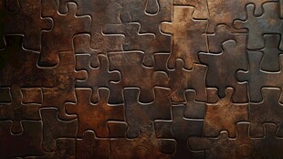 复古拼图背景纹理图